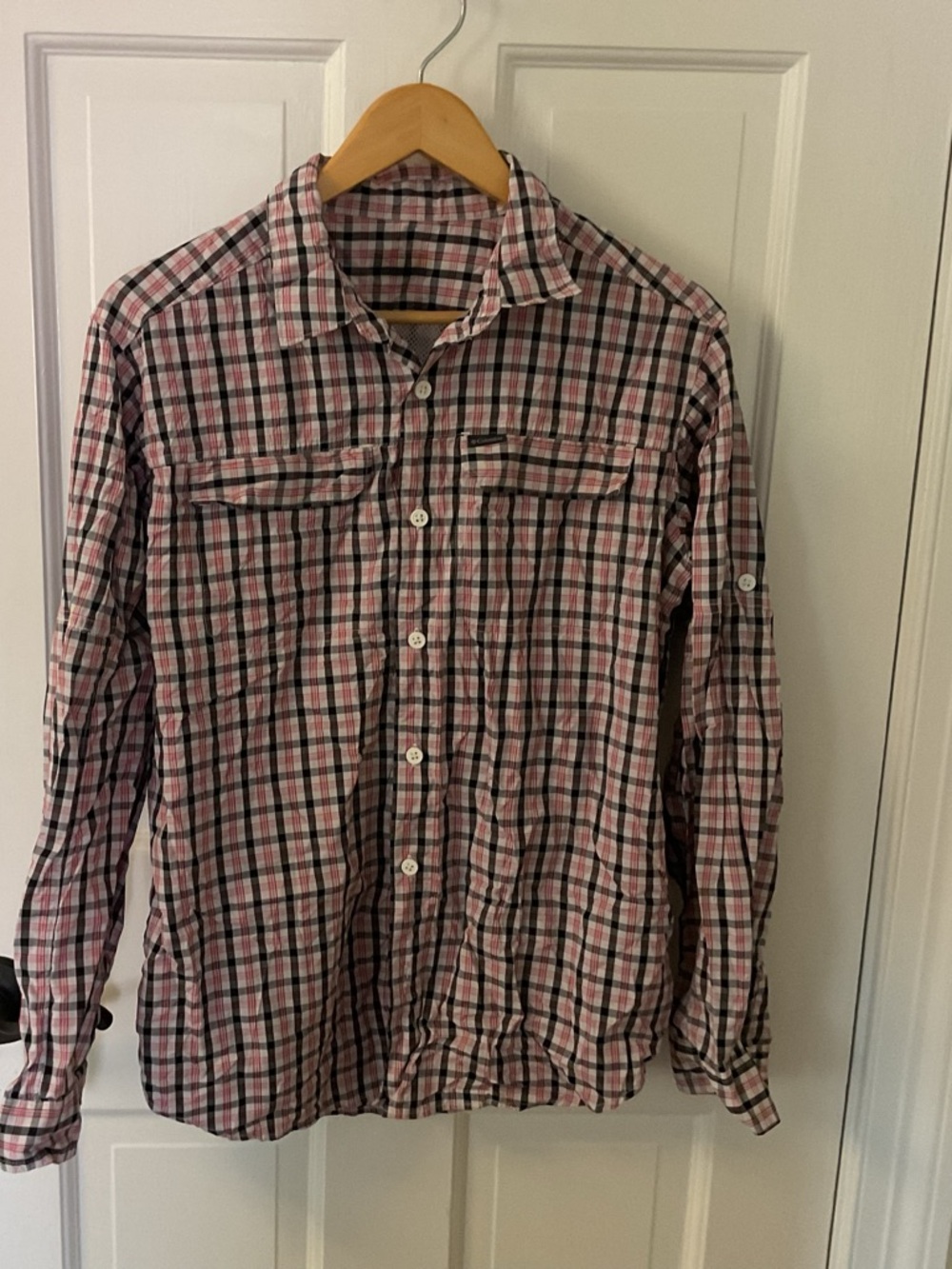 Men's Long-Sleeve Performance Outdoor Button Up Shirt